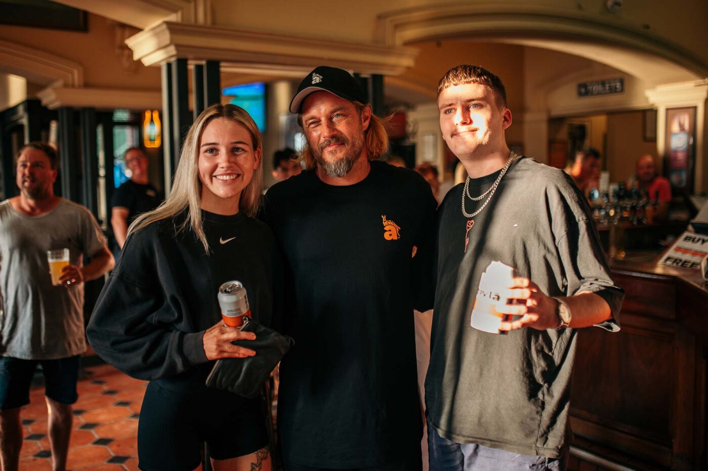 Travla Beer Launch with Travis Fimmel